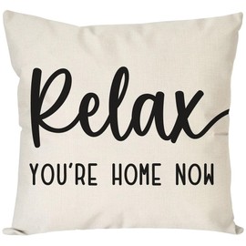 PANDICORN Decorative Throw Pillow Covers 18x18 Inch Relax Home Natural Outdoor Rustic Farmhouse Pillow Decorative Throw Pillows Cases Cushion Covers Decorations for Porch Room Couch Sofa Decor