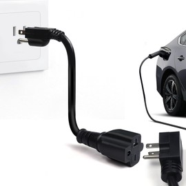 Ufixed Heavy Duty NEMA 5-15 to 6-20 Power Adapter Cord for EV Charger, NEMA 5-15 to NEMA 6-20 Adapter 2 Prong to 3 Prong Adapter 240V to 120V Adapter Cord Extender 20 Amp Extension Cord 120V Plug