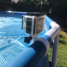 Go-Pro Swimming Pool Support 45mm Top Rail White for Intex Pools etc