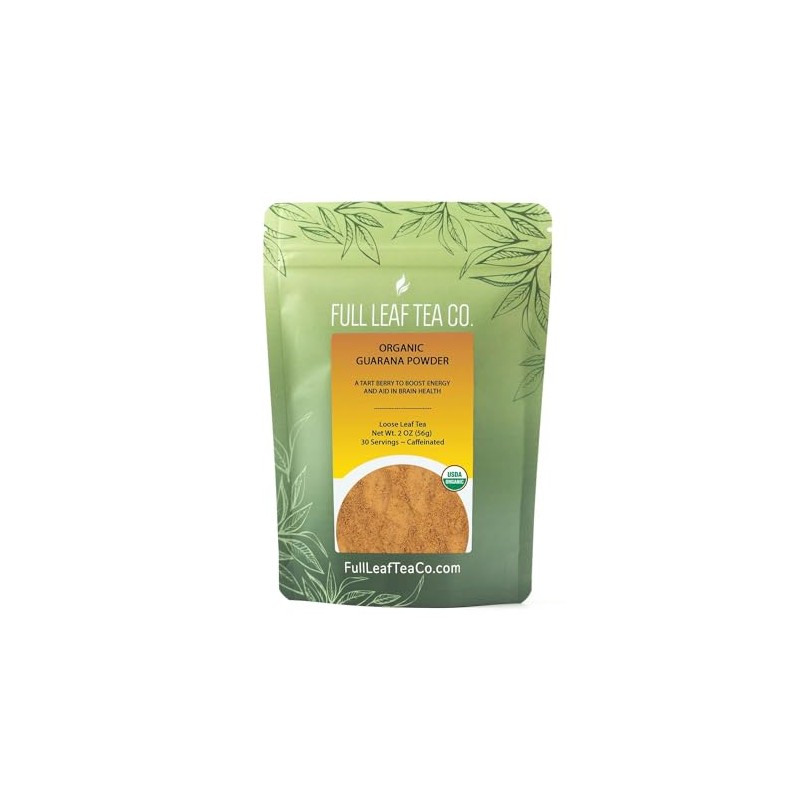 Organic Guarana Powder - 2 oz Bag (approx. 30 servings)