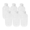 Totority 2sets Small Plastic Squeezable Refillable Bottle Storage for Beads
