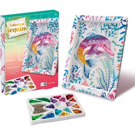 Lansay Collection Sequins Dolphin Art