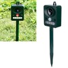 Solar Bird Repellent Outdoor USB Ultrasonic Mouse Insect Repeller with