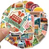 50 Pack Global Destination Locations Sticker Pack