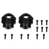 1Pair Aluminium Alloy Front/Rear Wheel Hub Case Cover for Traxxas