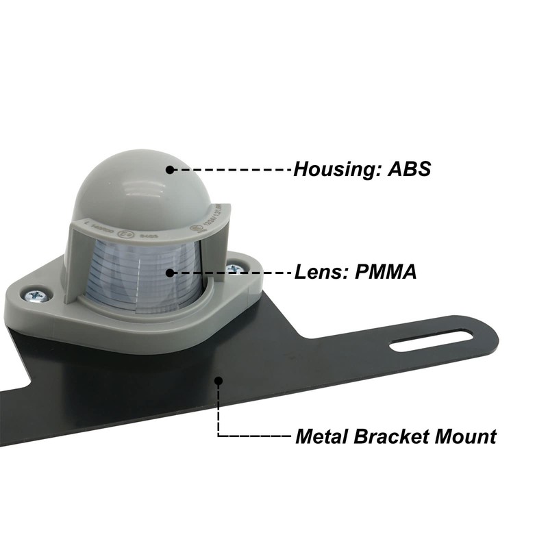 DUNTUO LED License Plate Light [+Bracket Mount] Number plate lamp