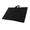 Portfolio Bag Black 38x26in Large Capacity Thick Canvas Light Weight