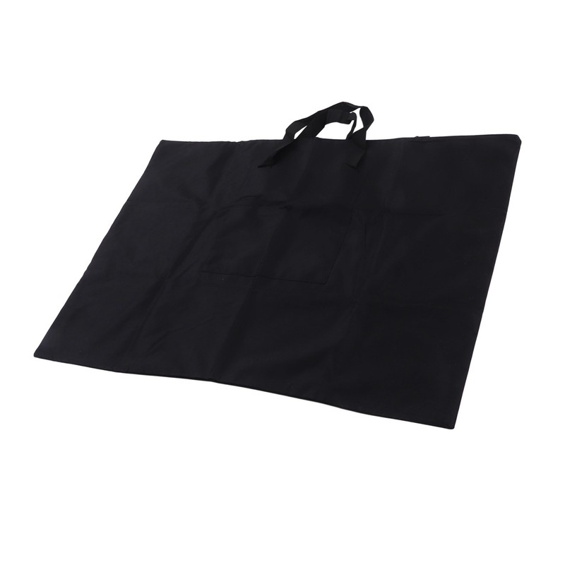 Portfolio Bag Black 38x26in Large Capacity Thick Canvas Light Weight