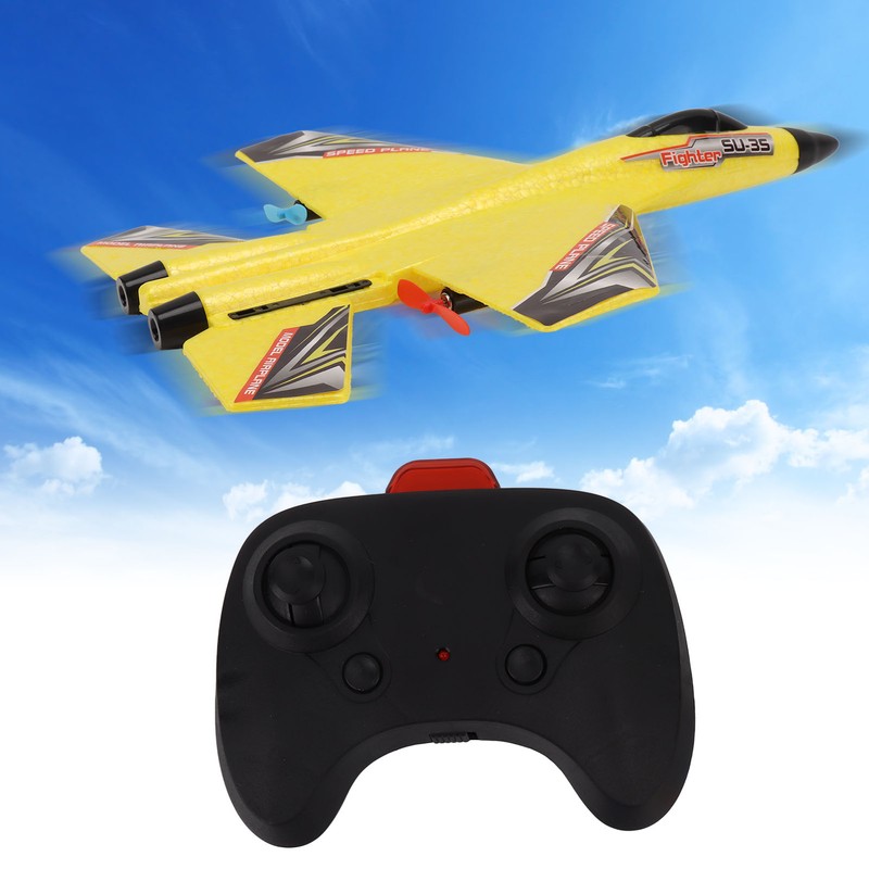 RC Aircraft Model Easy Assembly 100m Flying Height Collision Prevention