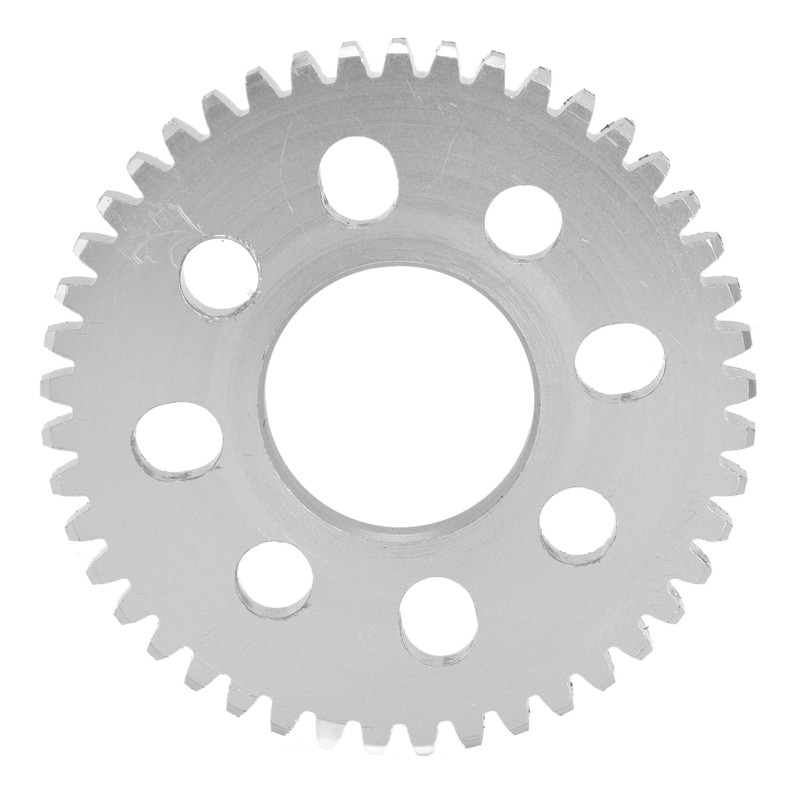 3Pcs Spur Gear 8 Holes Aluminium 4mm Thickness 14mm Centre