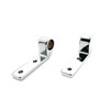 Sanderson Polished Chrome Plated Zinc Toilet Seat Hinge Hardware Kit
