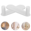 SHOWERORO 4pcs Bed Net Bracket Presser Feet Rod Holder for