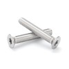 ANSIEDIO Torx Countersunk Screws Bolts with Column Stainless Steel Flat