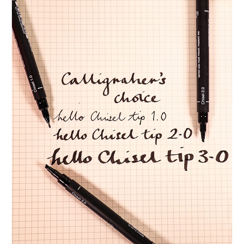 Uni-Ball PIN Fineliners, Black Fine Tipped Writing Pens, Water and