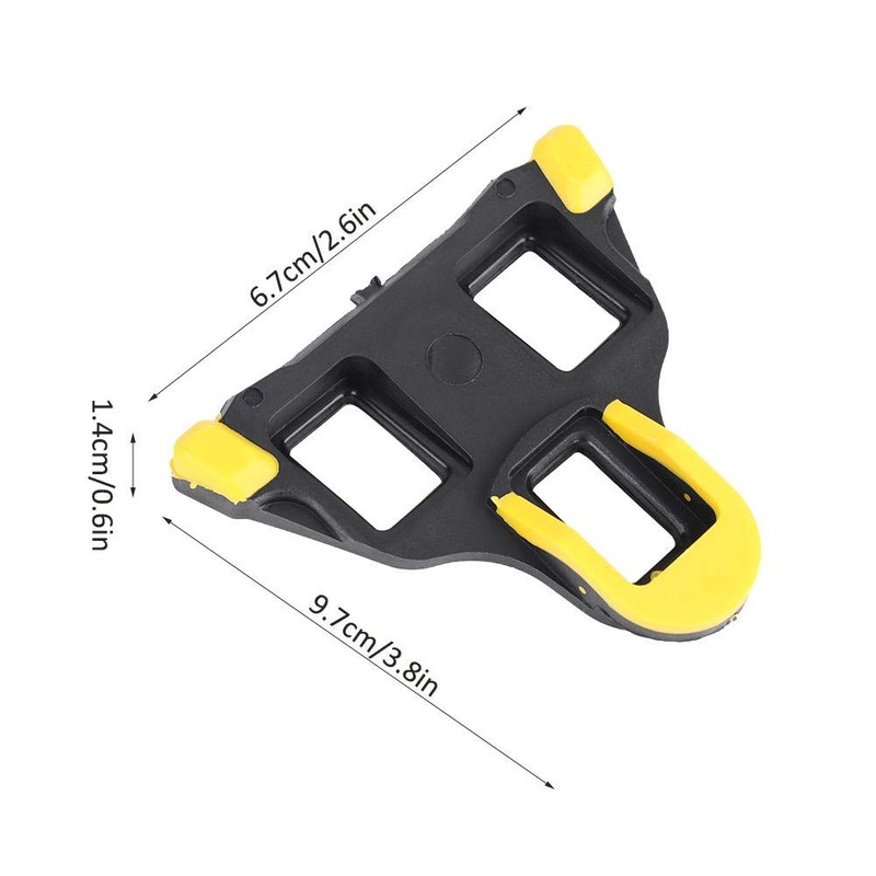 Sugoyi Bicycle Pedal Cleats, Non-Slip SPD Rubber Cleats and a