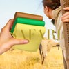 unifiss Men's Bifold Leather Compact Wallet with Cosmetic Box Coin