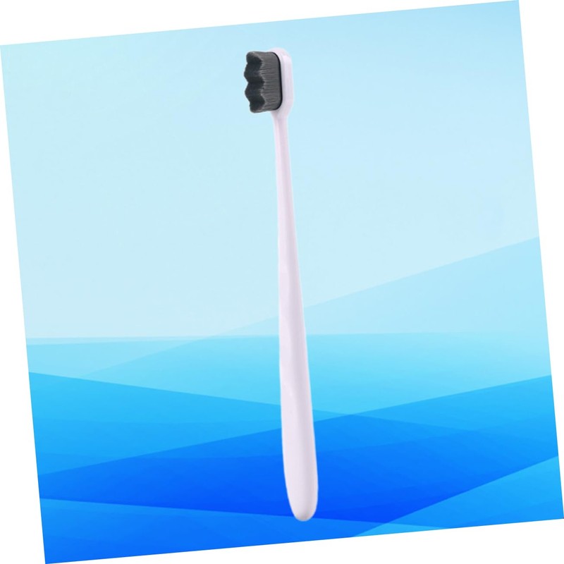 FOMIYES Bristle Toothbrushes Ergonomic Handle for Complete Oral Care -nano