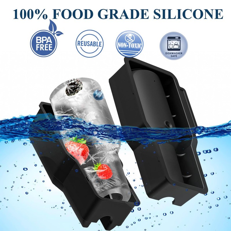 Ice Cube Tray Silicone Ice Mold for 40 oz Tumbler
