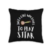 Sitar Instrument Indian Hindustani Music String Instrument Throw Pillow