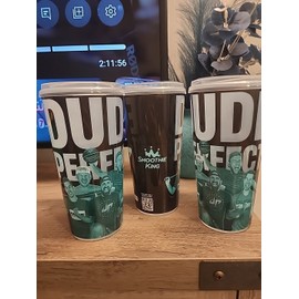 Smoothie King 3× Dude Perfect Smoothie King LIMITED EDITION Reusable Collector's Cups w/ Lids
