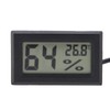 Thermometer for Incubators Embedded Mini LCD Thermometer Hygrometer with External