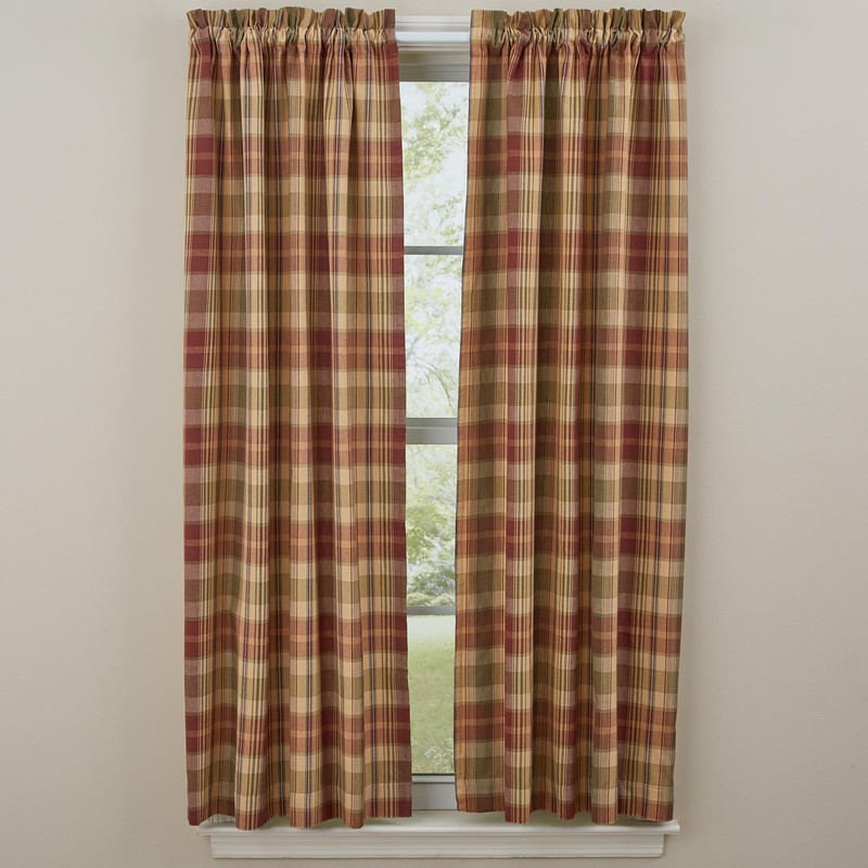 Park Designs Saffron Unlined Panel Pair - 63" - Beige