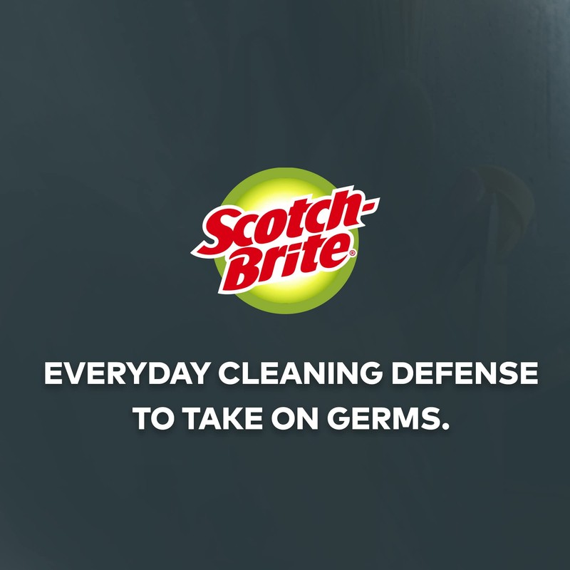 Scotch-Brite Heavy Duty Scrub Pads, 10 Scrubbing Pads, Great for