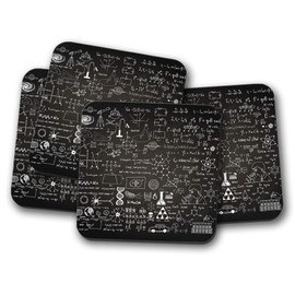 4 Set - Science Coaster - Chalk Black Board Biology Chemistry #8709