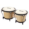 RockJam 7" and 8" Bongo Drum Set with Padded Bag