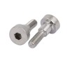 sourcing map 304 Stainless Steel Shoulder Bolts 5 mm Diameter