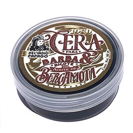 INDIO PAPAGO Cera para Barba y bigote con Aceite de Bergamota - 88 grs