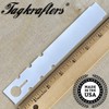 TAGKRAFTERS 7" x 1" White - 1,000 Pcs - Plastic