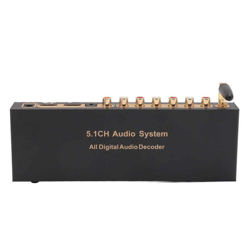 5.1 Channel Sound Decoder 192Khz/24Bit HD Multimedia Interface 4K ARC