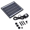10V 6.5W Solar Floating Fountain IP68 Waterproof Solar Water Fountain