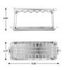 Chicken Leg Rack for Grill with Drip Tray Chicken Wing