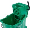 Carlisle FoodService Products Mop Bucket with Side-Press Wringer for Floor