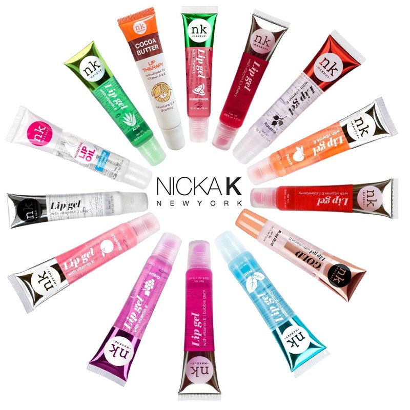 NK lip gloss gel 15ml Vitamin E, Shiny, Nourishes, Lip