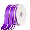 1" Inch Double Faced Satin Ribbon Solid Polyester Ribbon for