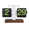 Digital Flip Clock 12h Single Sided Large Numbers Automatic Retro
