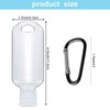 VHOPMORE 8 Pcs Travel Size Bottles with Keychain Hand Sanitizer