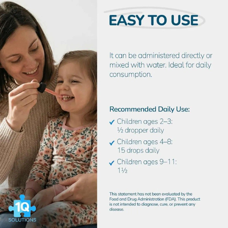 1q Focus Gotas Para Niños Con Acetil L-carnitina