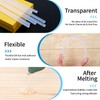 Phinus 48 Pack Mini Hot Glue Sticks, 8" Long x