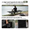 OneTigris SUPRANUBIS Camping Cot, Height Adjustable with Cot Leg Extenders,