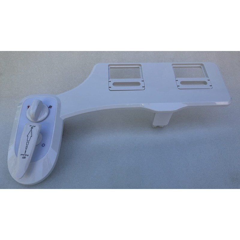 NuFlush Toilet seat bidet, Combination hot and cold water Bidet