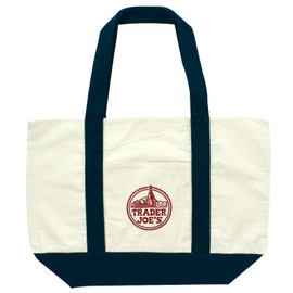 Trader Joe's White Eco Bag, white