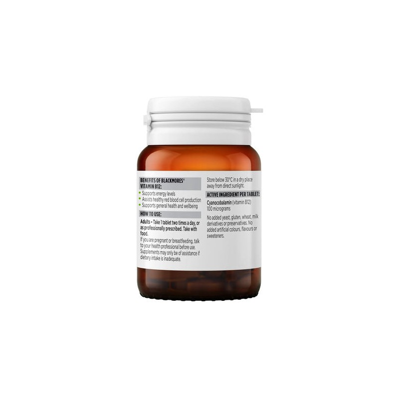 Blackmores Vitamin B12 75 Tablets