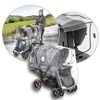Reer RainCover Duo Regenschutz für Geschwisterwagen, 1er Pack