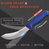 BOLEXINO 4 Pcs Butcher Knife Set W/Non-slip Softgrip, incl. 8"