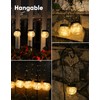 Solar Lanterns Solar Lights Outdoor Waterproof 6-Pack, Solar Powered Hanging