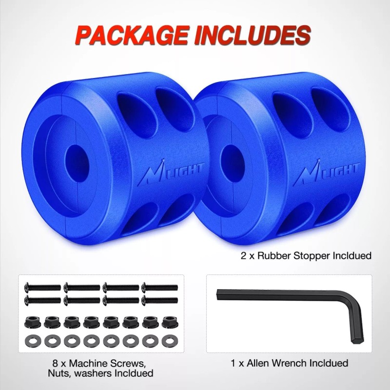 Nilight Winch Stopper for ATV UTV Truck SUV Winch Cable